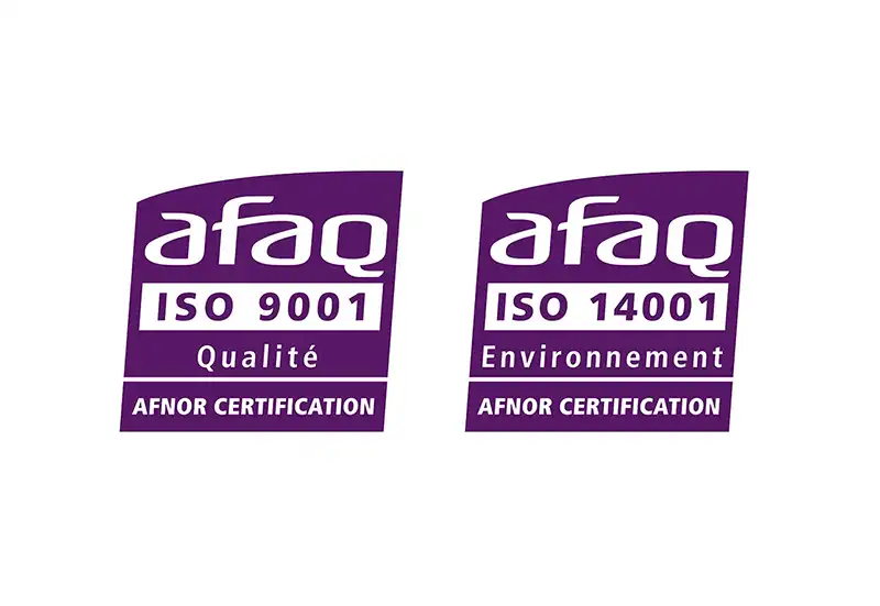 Les certification ISO 9001 et ISO 14001